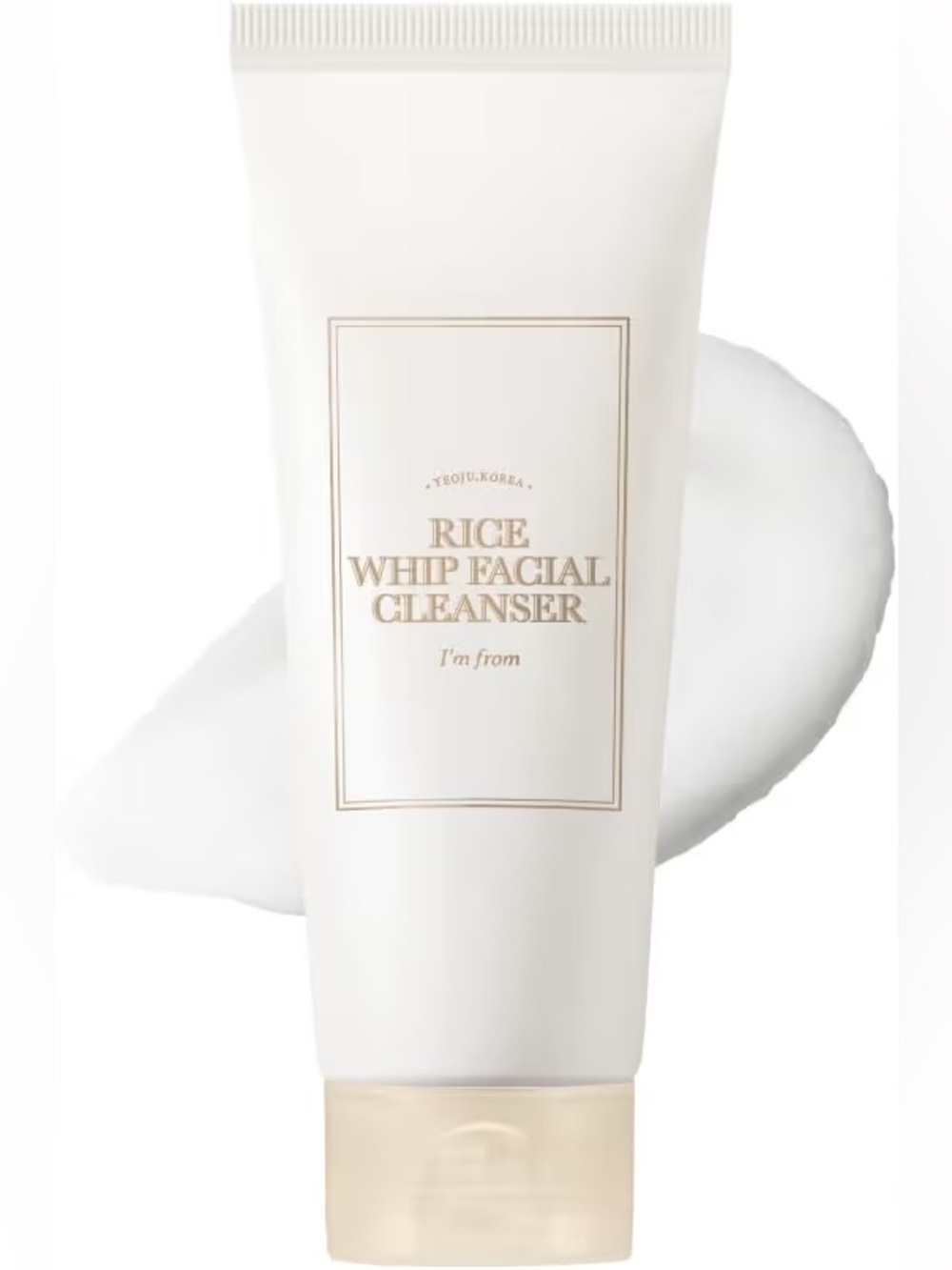I'm from Rice Whip Facial Cleanser